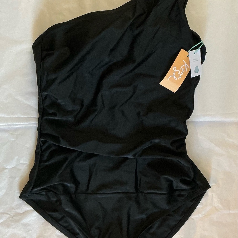 Kona Sol Elegant Black Swimsuit